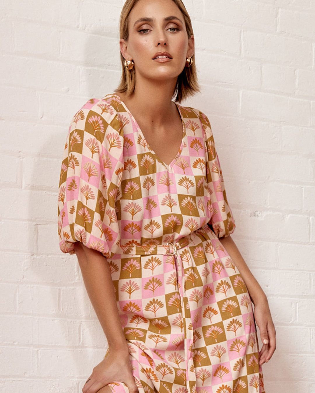 Bailee Monaco Print Dress