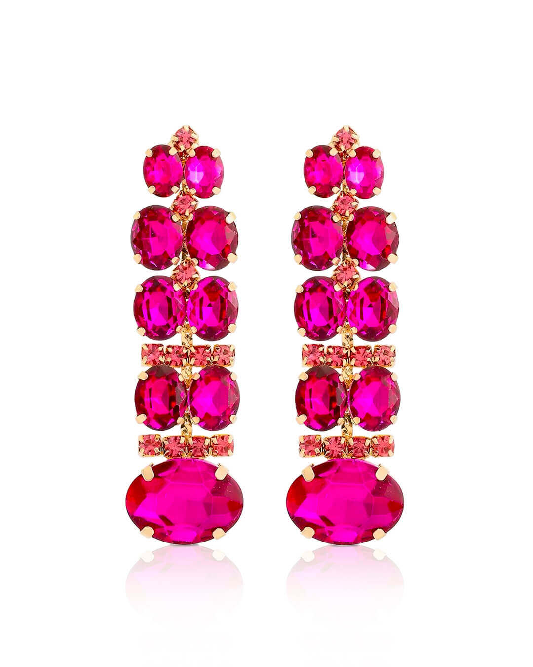 Cherie Rhinestone Drop Earrings