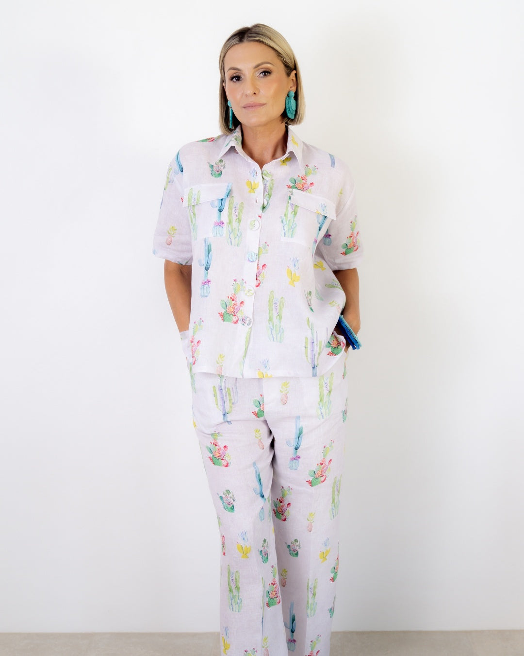 Desert Flora Utility Shirt