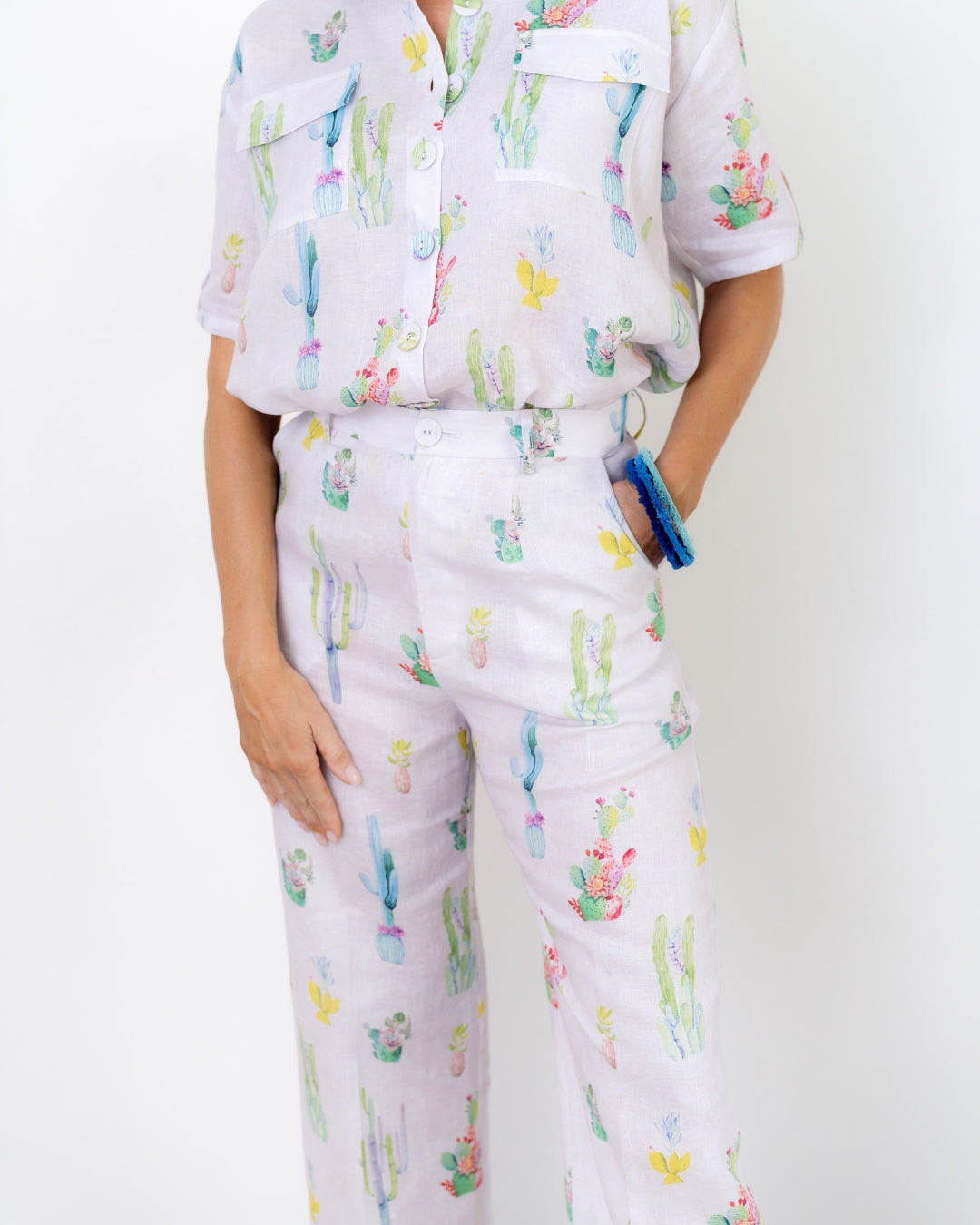 Desert Flora Tailored Pants