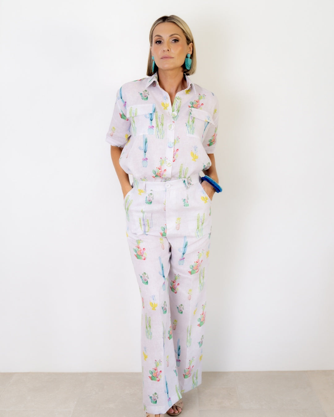 Desert Flora Tailored Pants