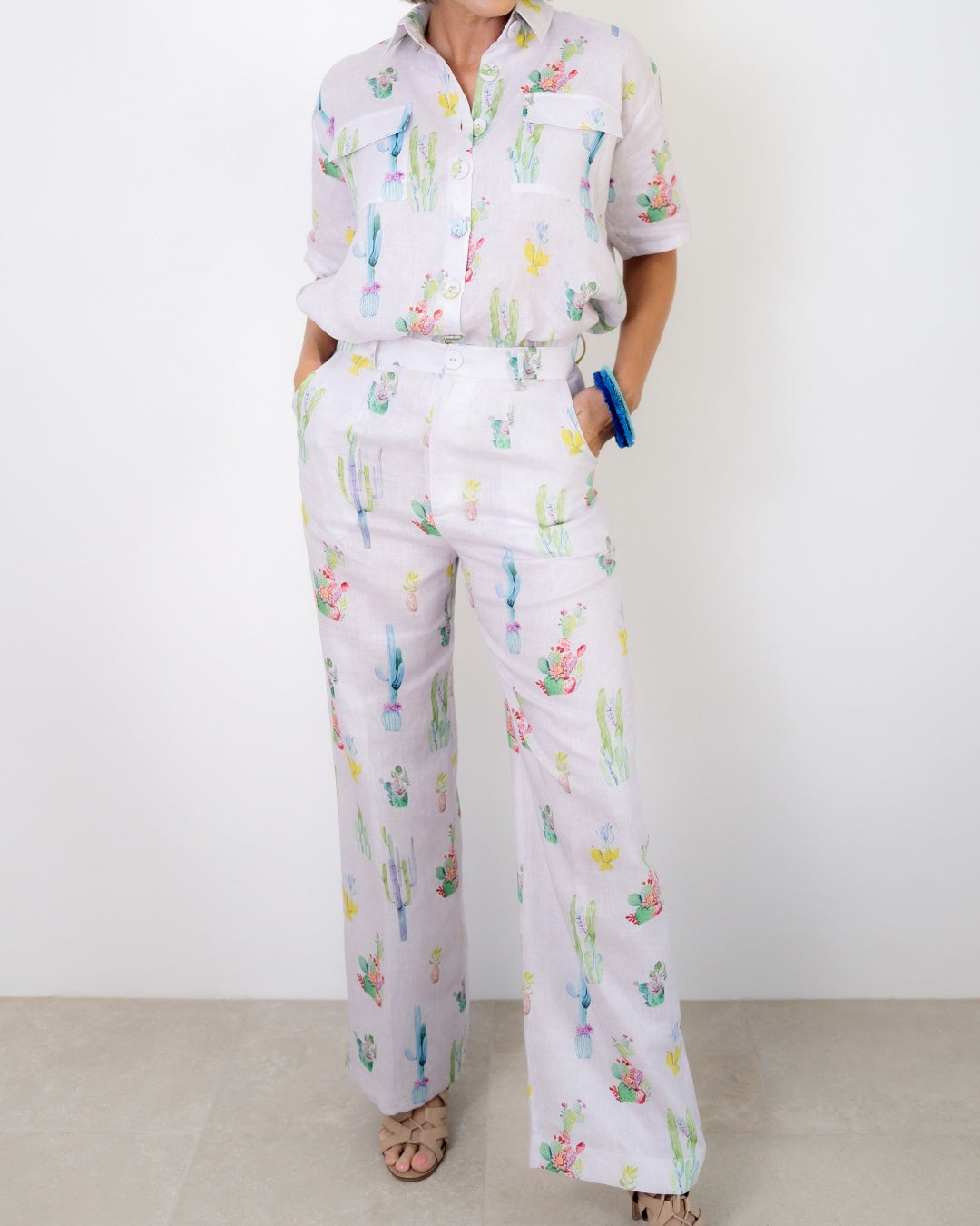 Desert Flora Tailored Pants