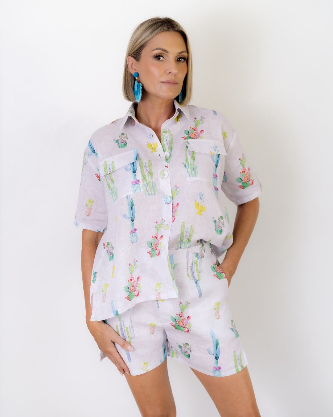 Desert Flora Utility Shirt