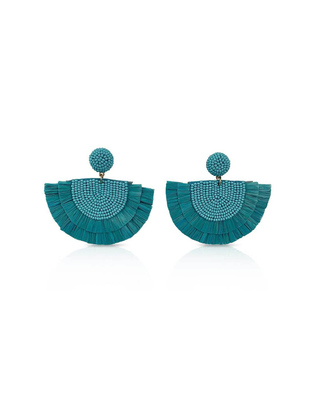 Ibiza Raffia Earrings