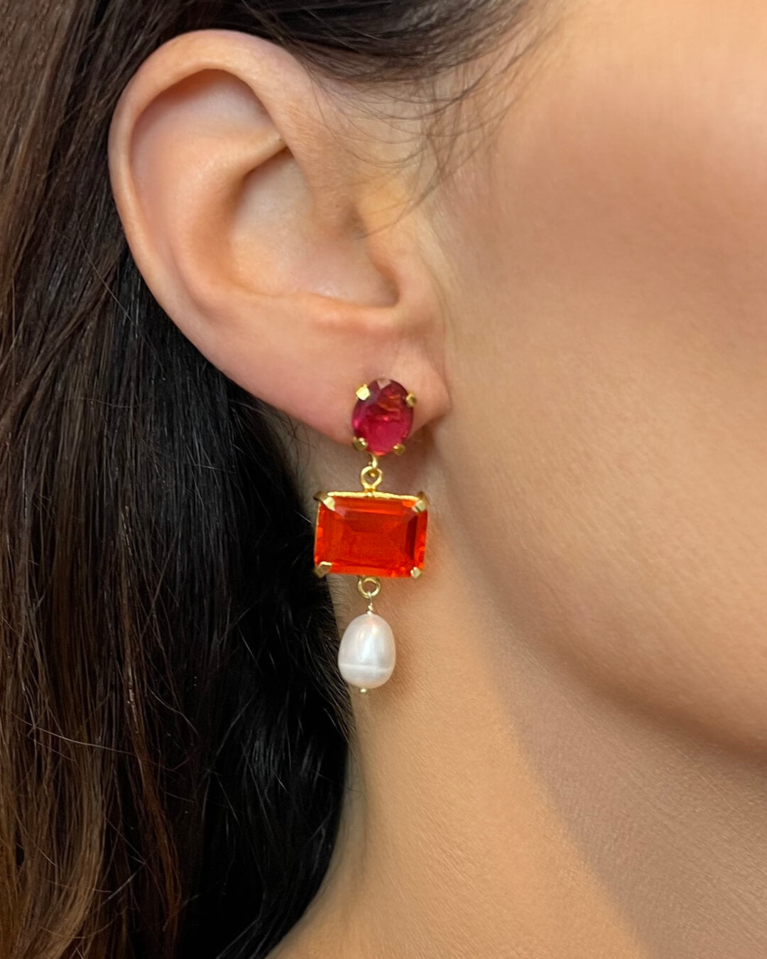 Isadora Pearl Drop Earrings