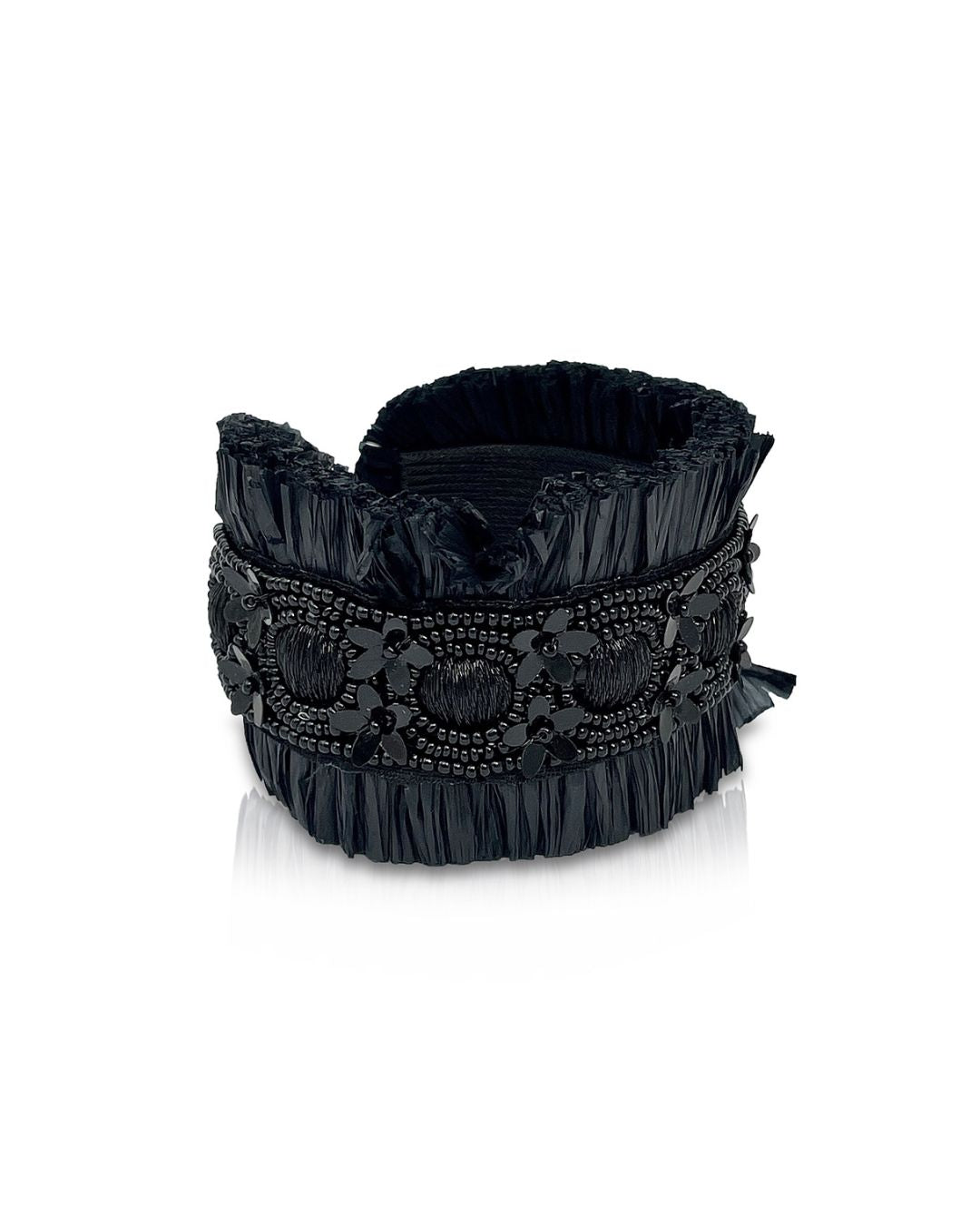 Jayne Raffia Cuff