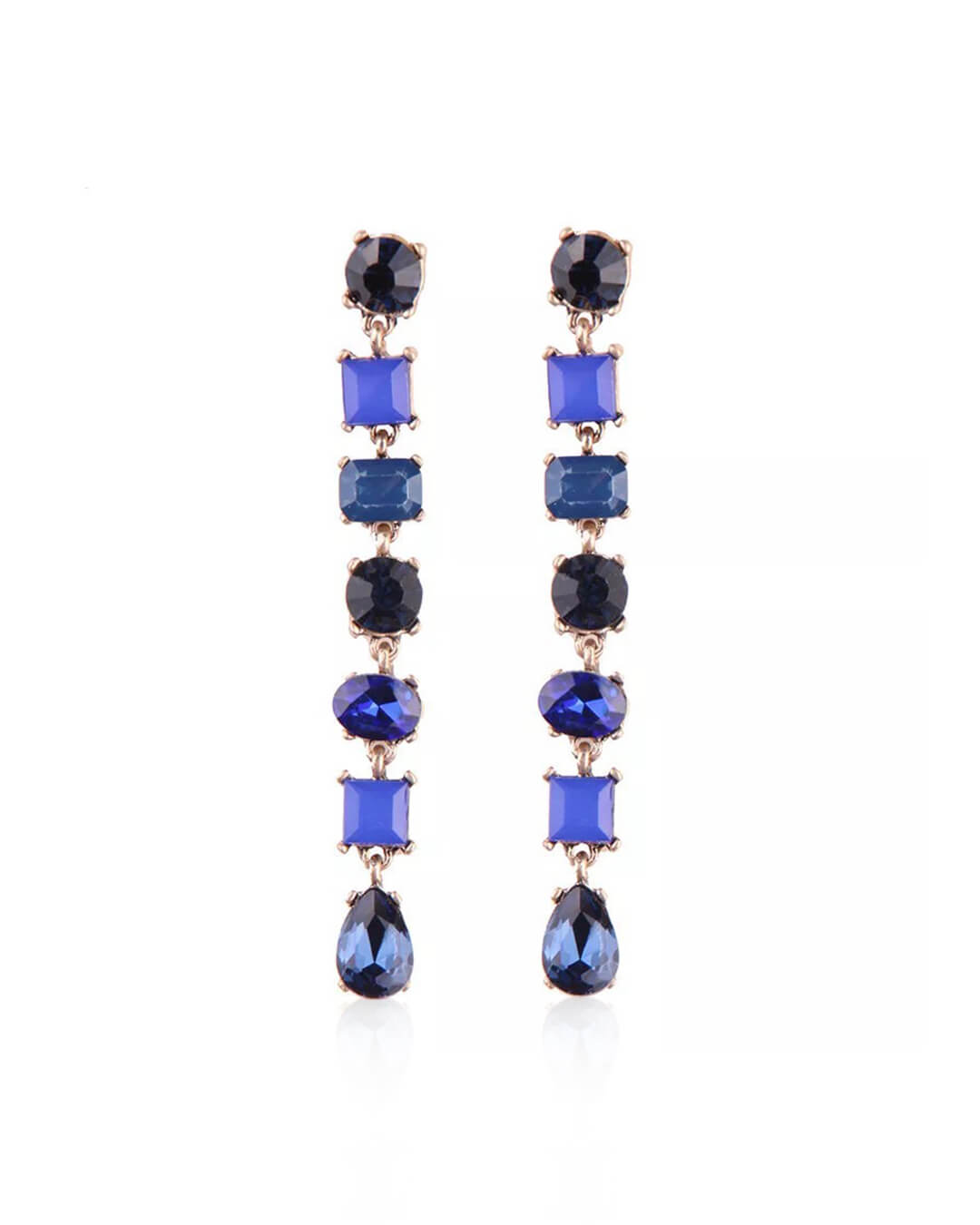 Kelly Crystal Drop Earrings