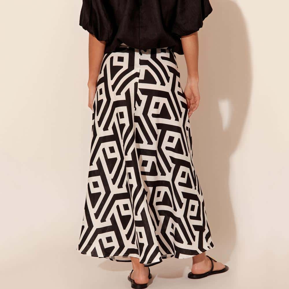 Lena Geometric Skirt