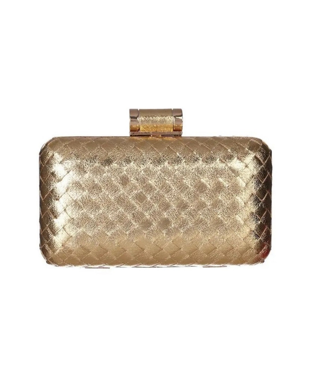 Metallic Plait Event Bag
