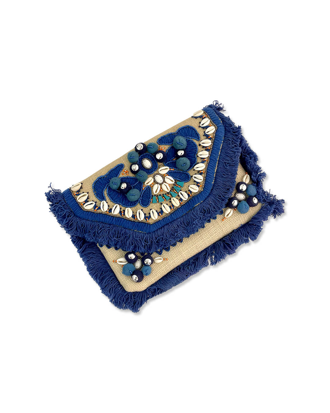 Mexicola Fringe Clutch