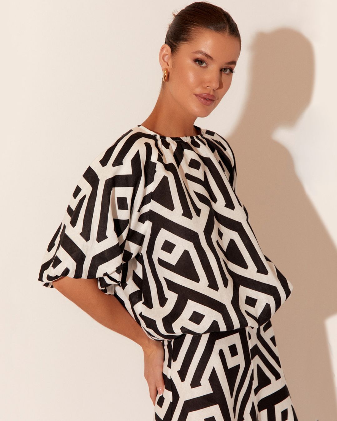 Micah Geometric Top