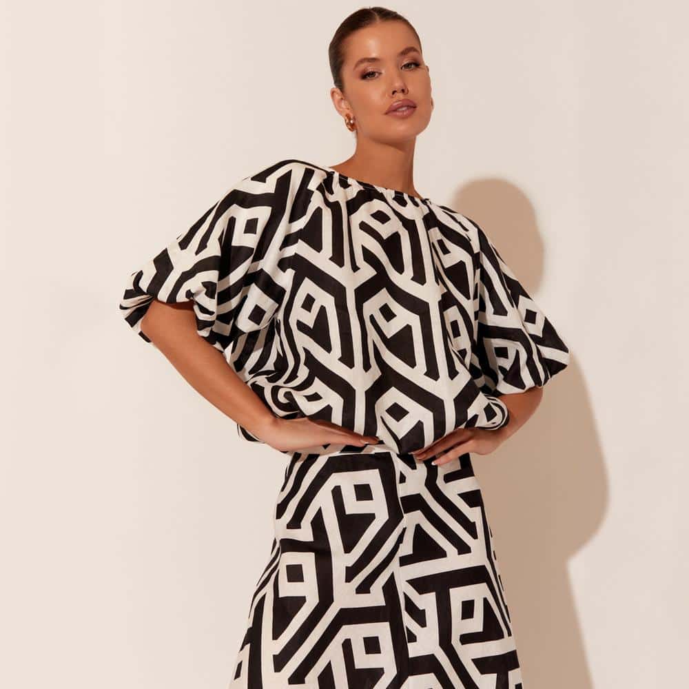 Micah Geometric Top