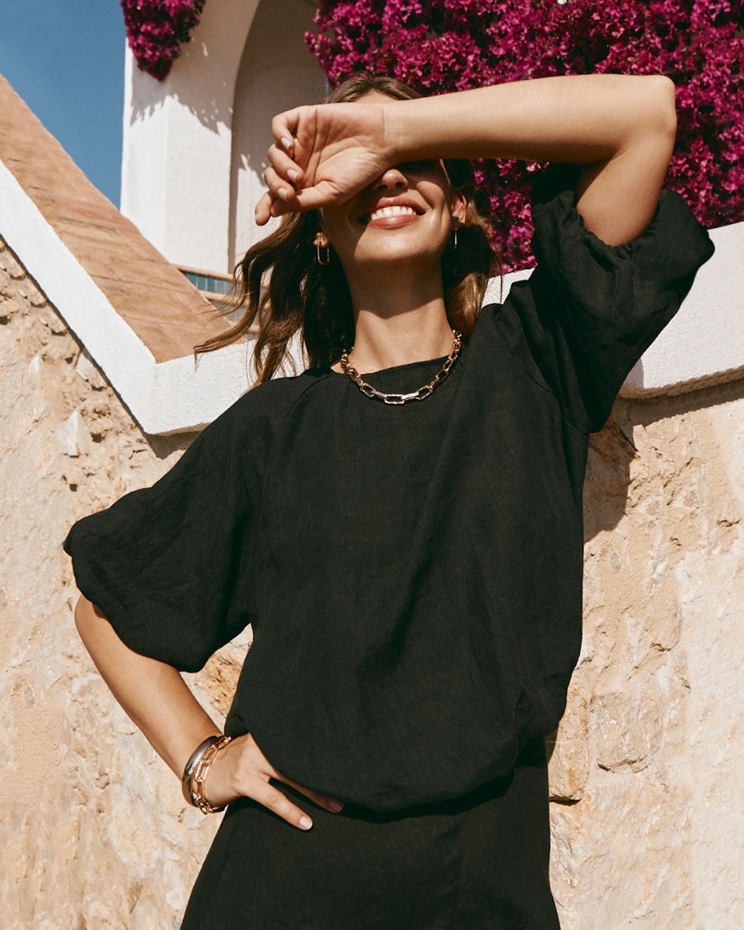 Micha Linen Top