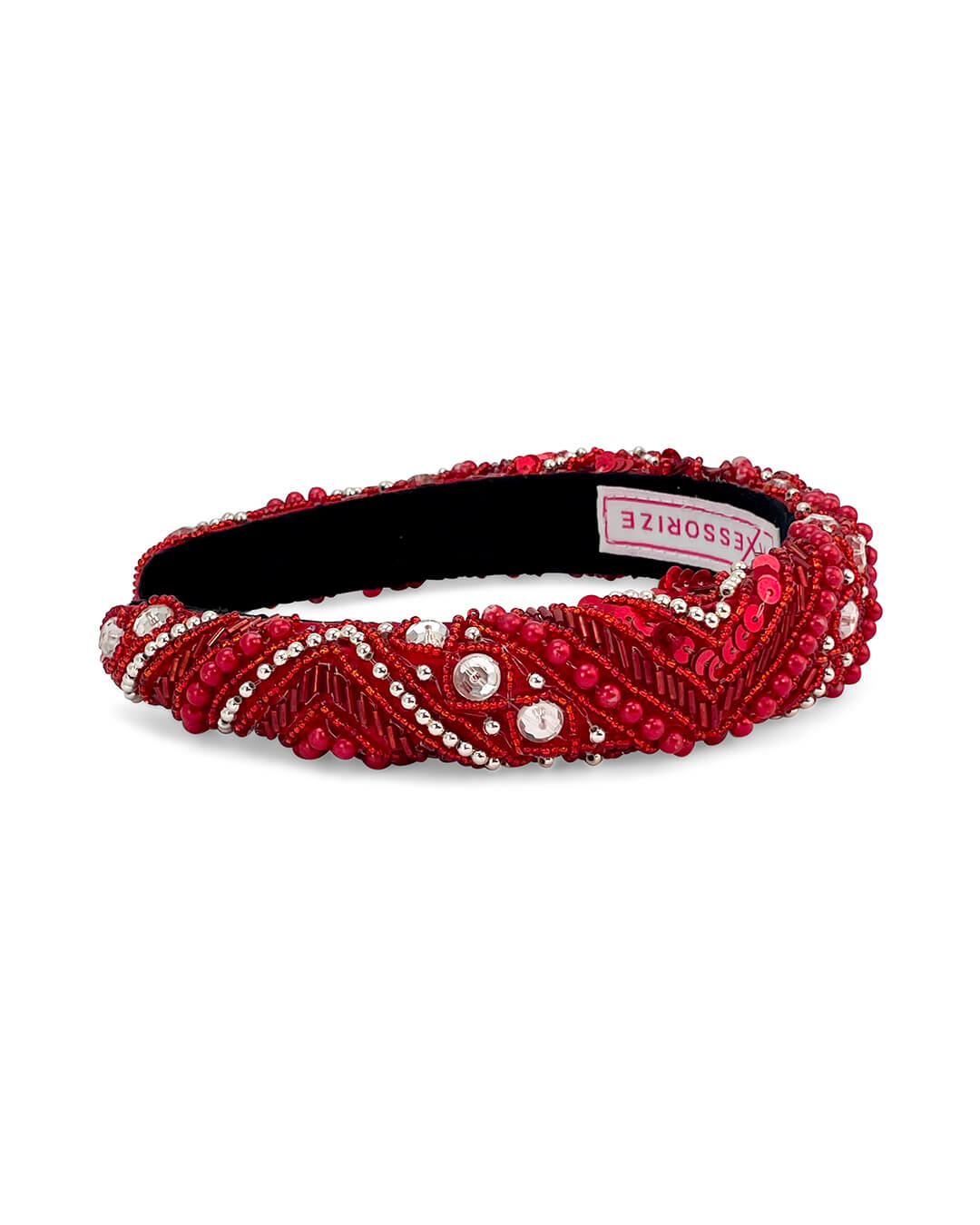 Mixed Bead Sequin Headband