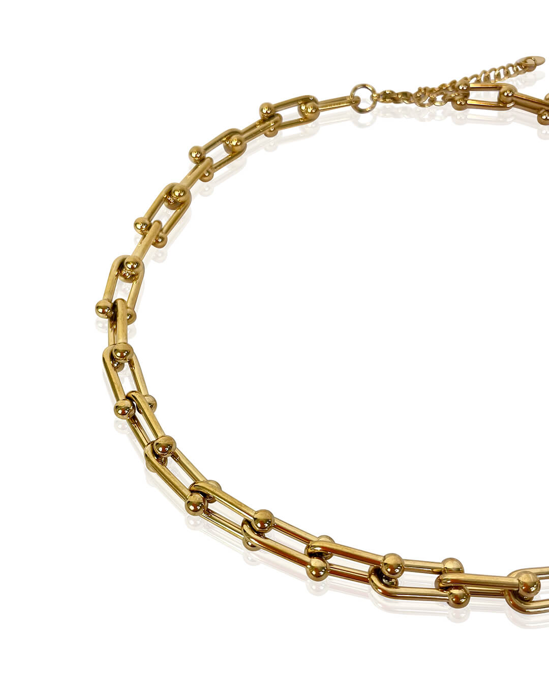 Plated Cable Necklace