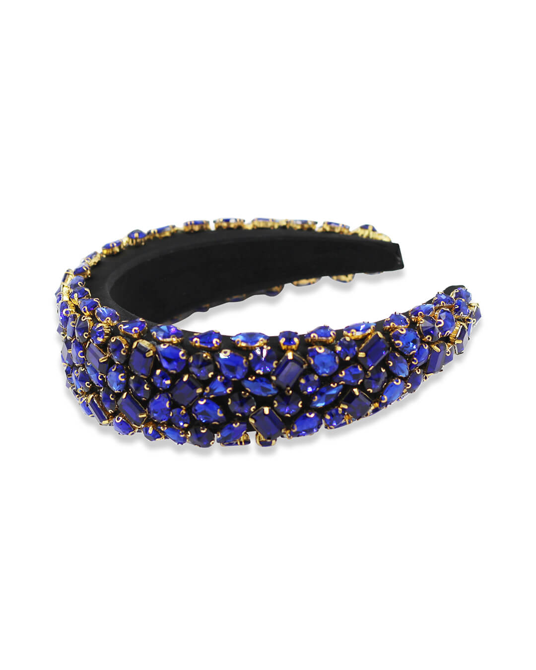 Royal Blue Rhinestone Headband