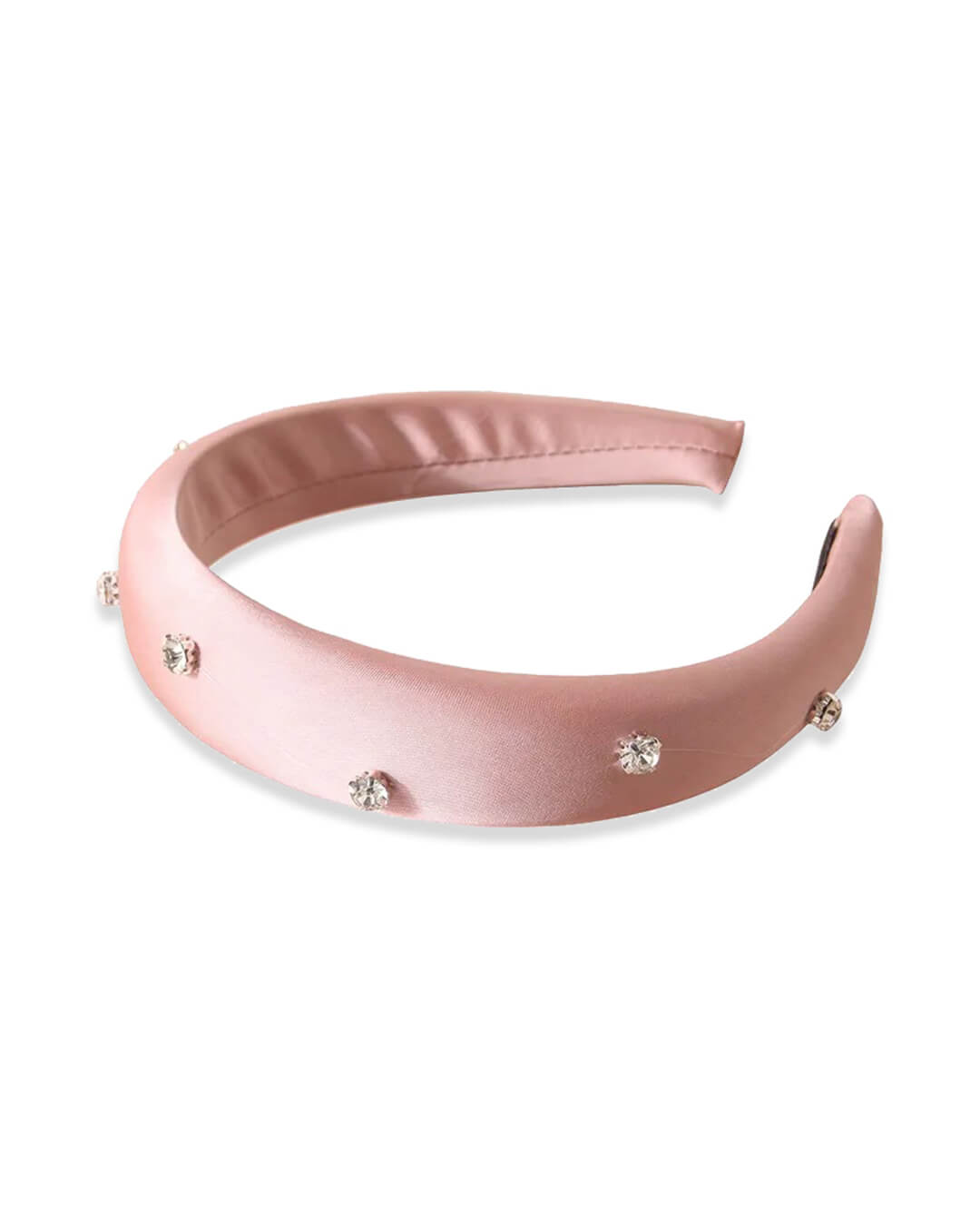Elegant Satin Diamante Headband