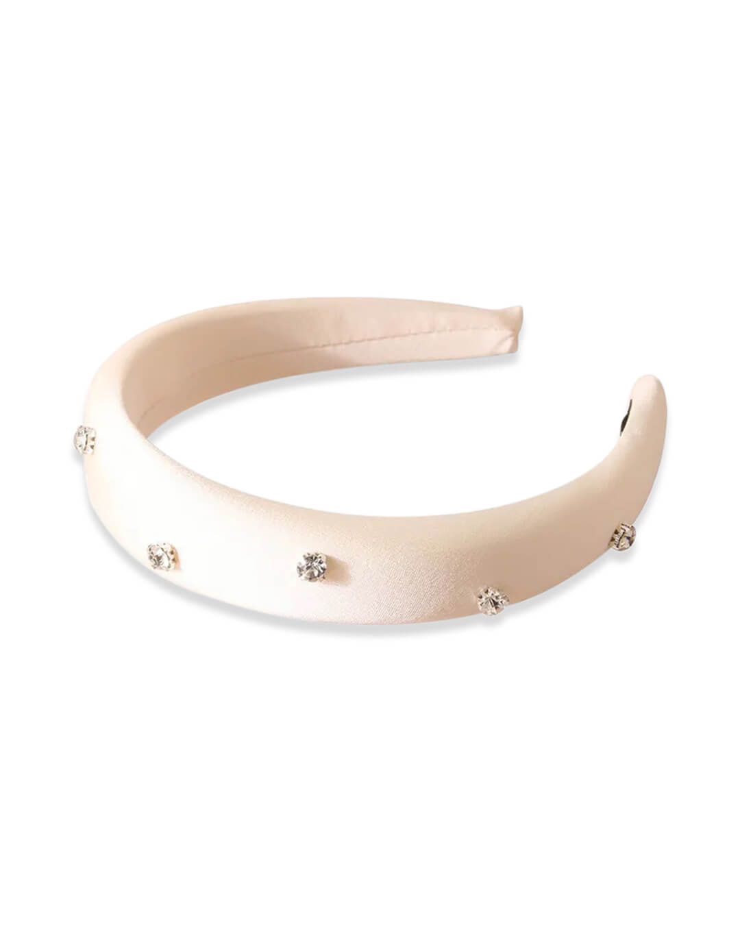 Elegant Satin Diamante Headband
