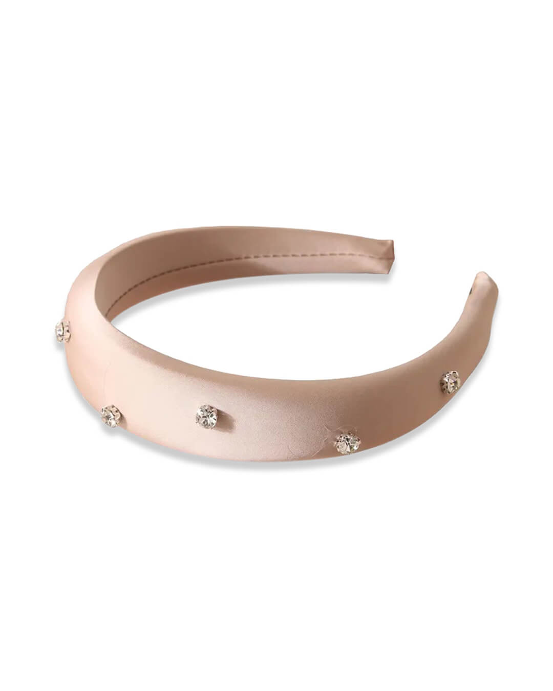 Elegant Satin Diamante Headband