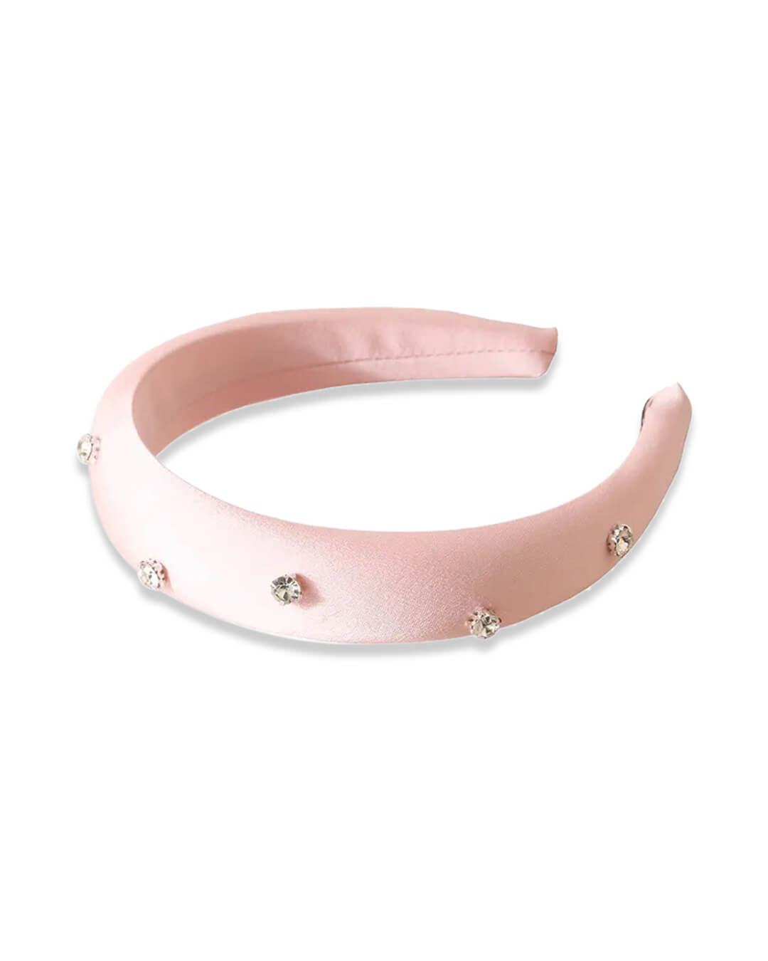 Elegant Satin Diamante Headband