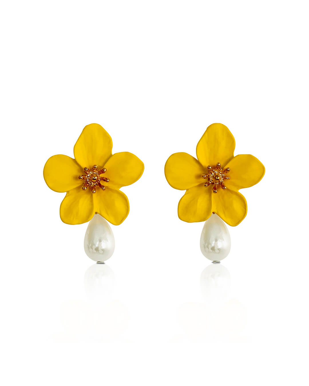 Bloom Pearl Drop Earrings