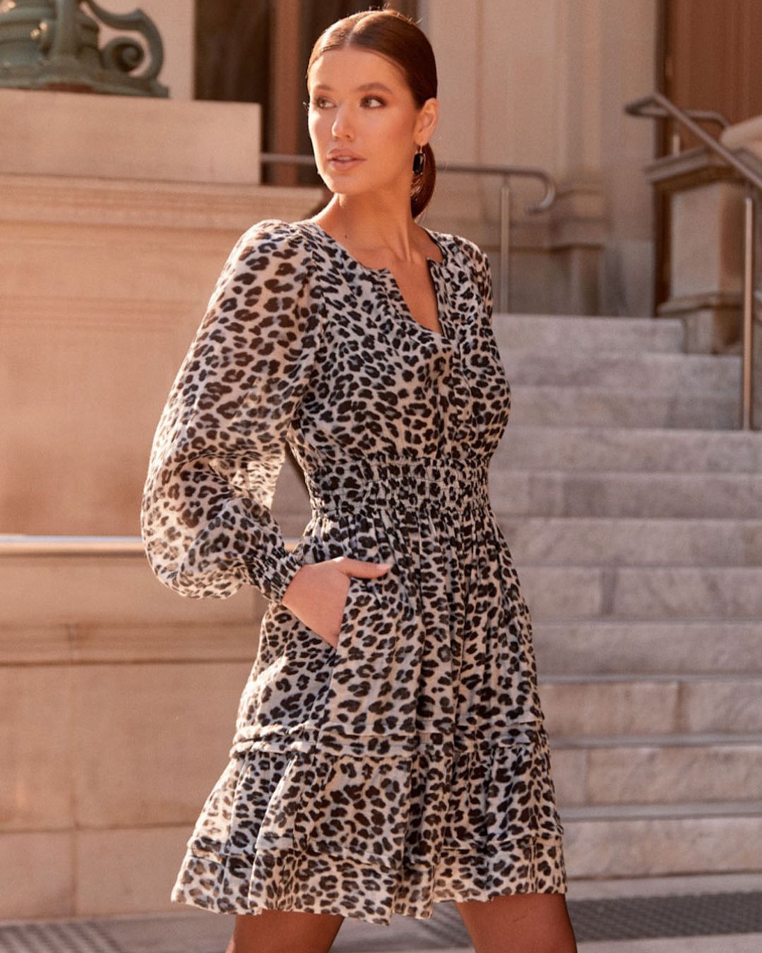 Eliana LS Mini Dress