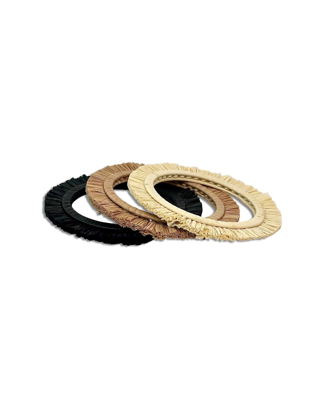 Zanzibar Raffia Bangles