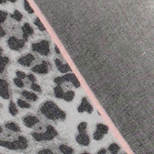 Morgan and Taylor Lightweight tran-seasonal scarf Ombre tones paired with a classic leopard print in grey