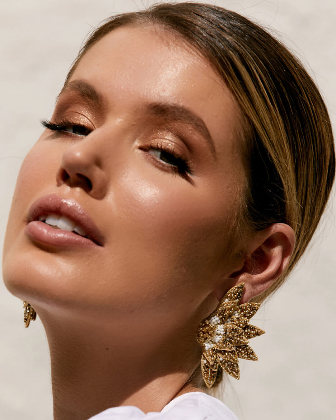 Beaded Layered Event Earrings
