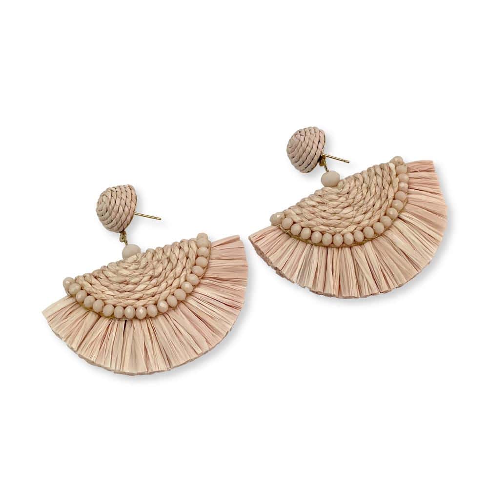 Raffia 2025 statement earrings