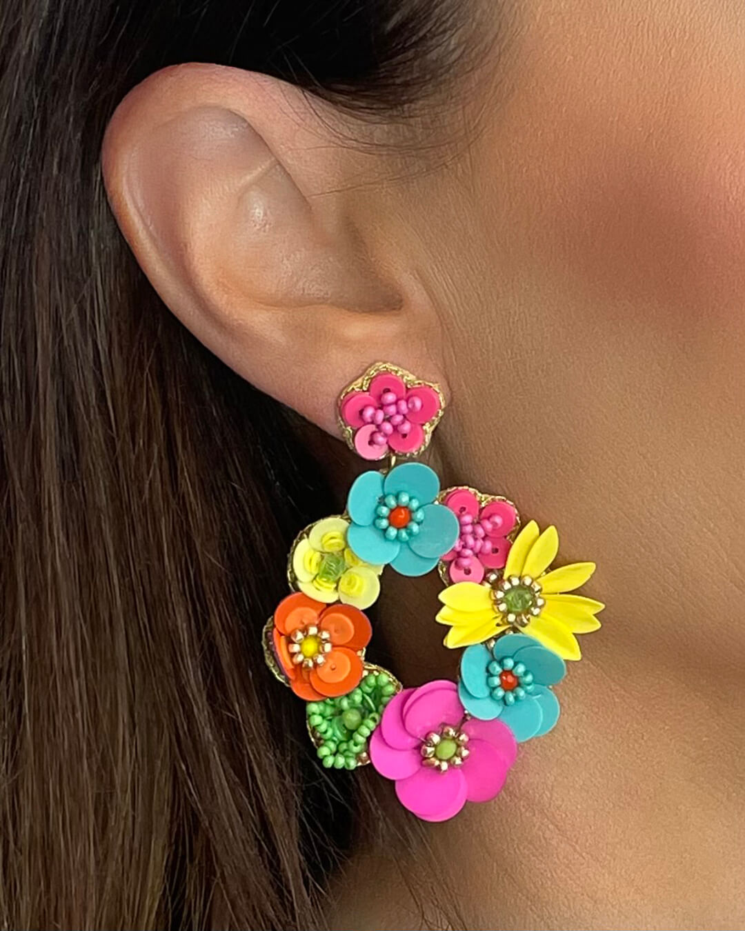 Bouquet Statement Earrings