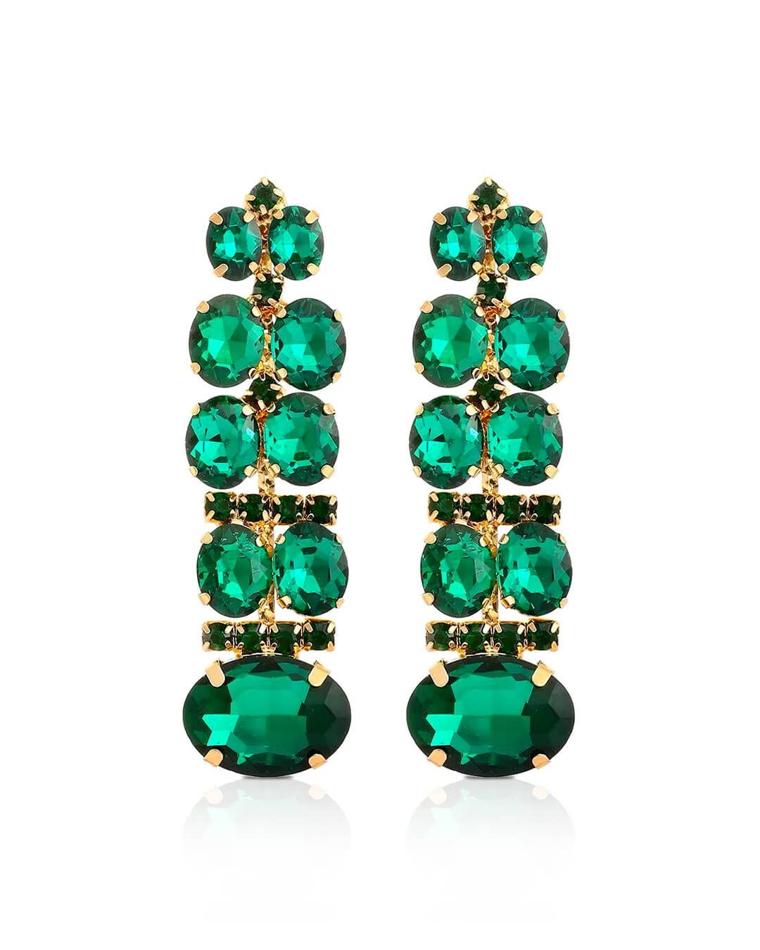 Cherie Rhinestone Drop Earrings