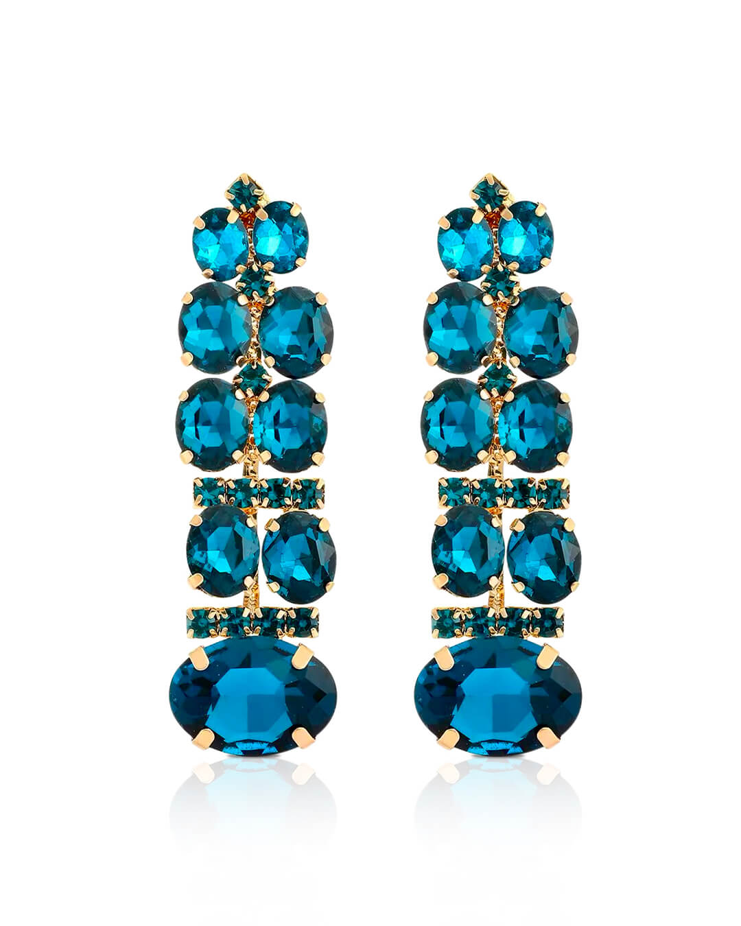 Cherie Rhinestone Drop Earrings