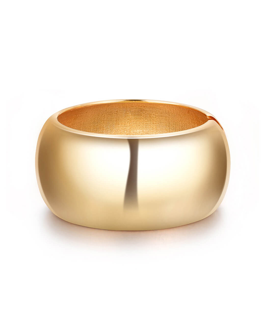Chunky Gold Hinge Bracelet