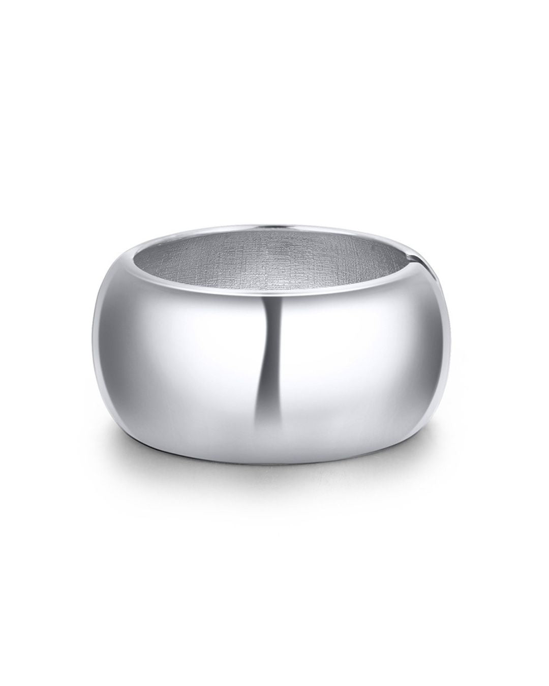 Chunky Silver Hinge Bracelet
