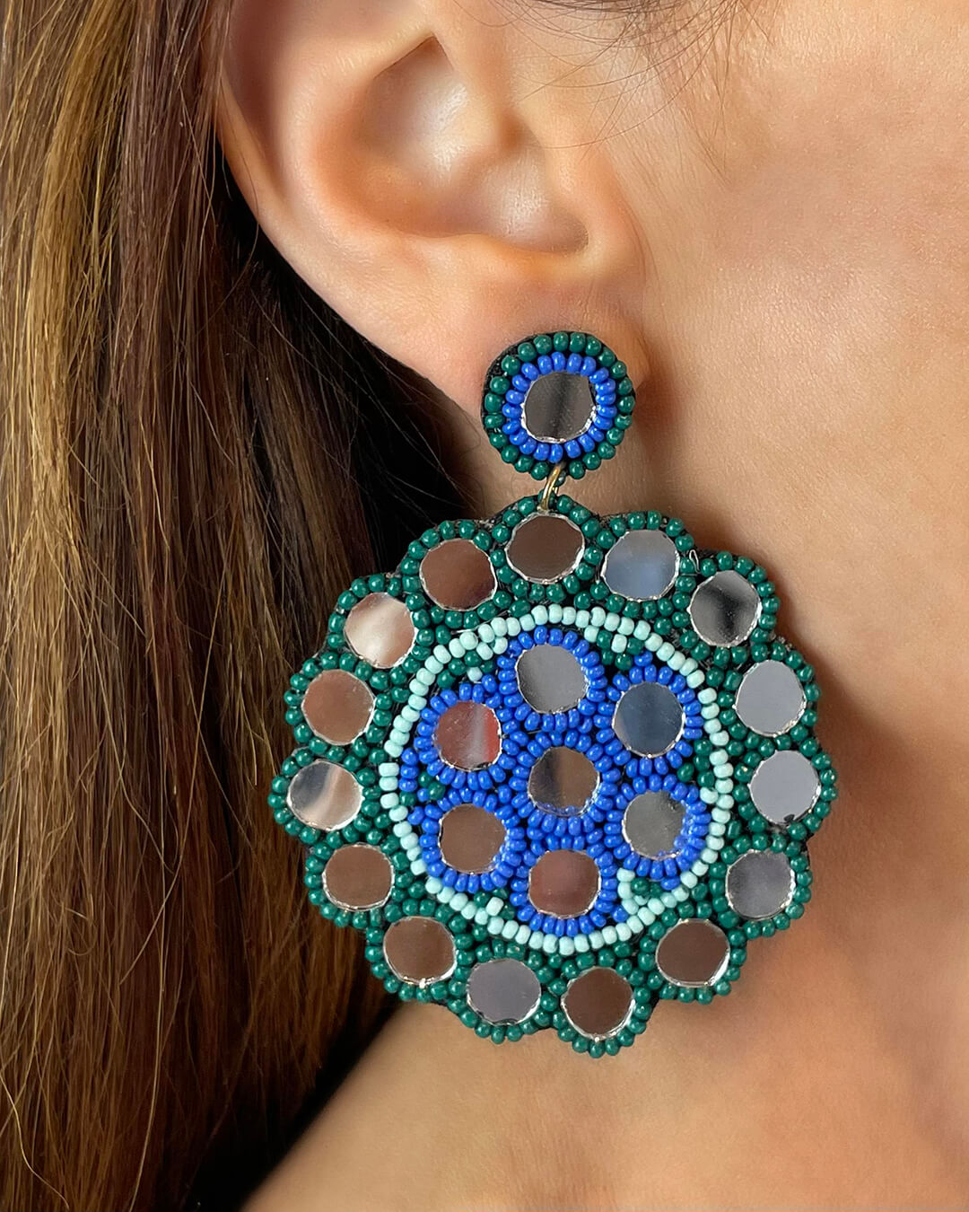Cinchita Mirror Earrings
