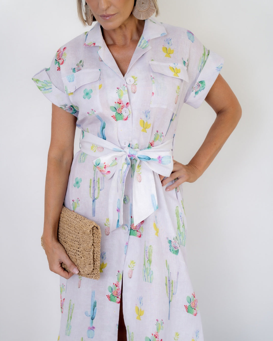Desert Flora Utility Dress