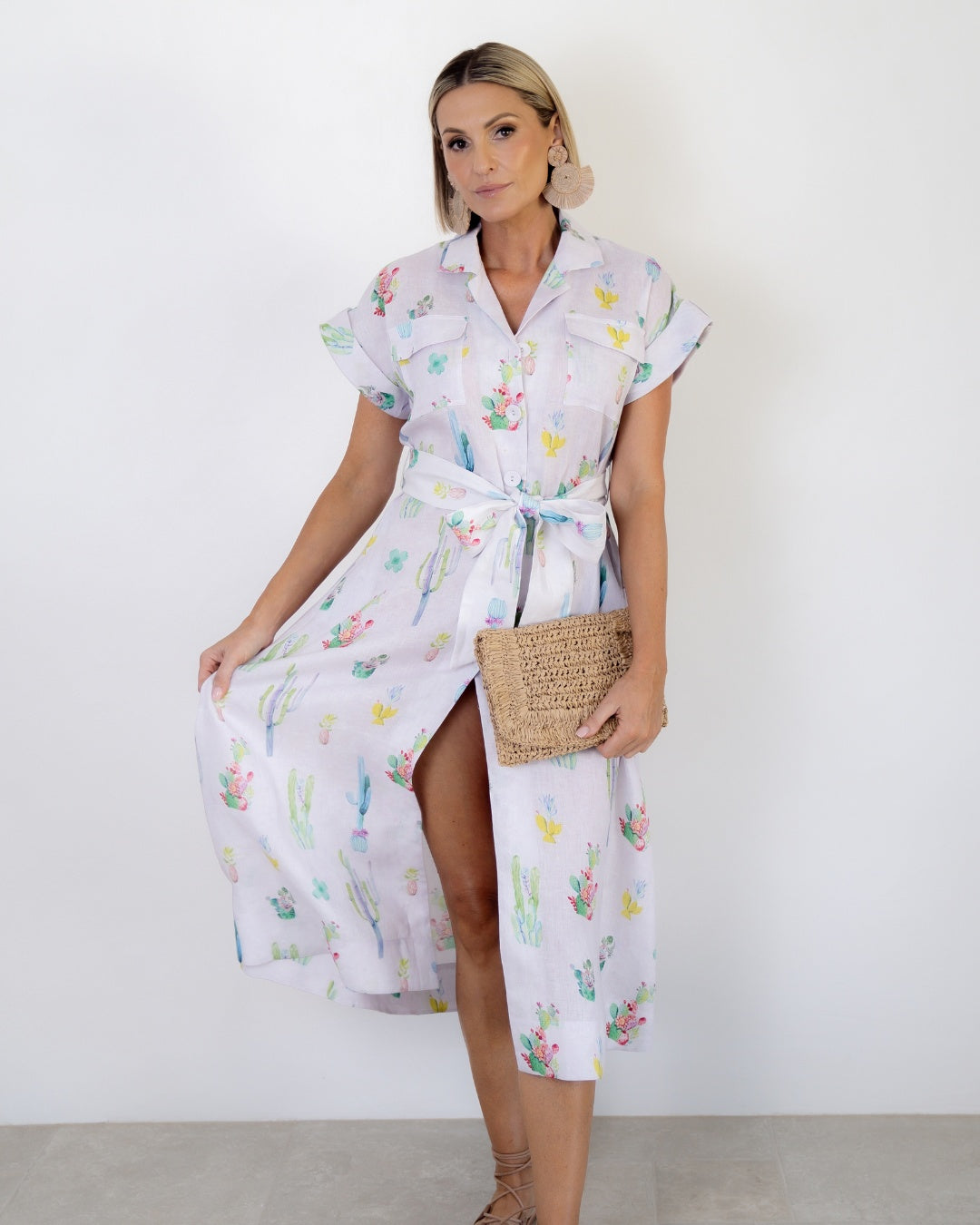 Desert Flora Utility Dress