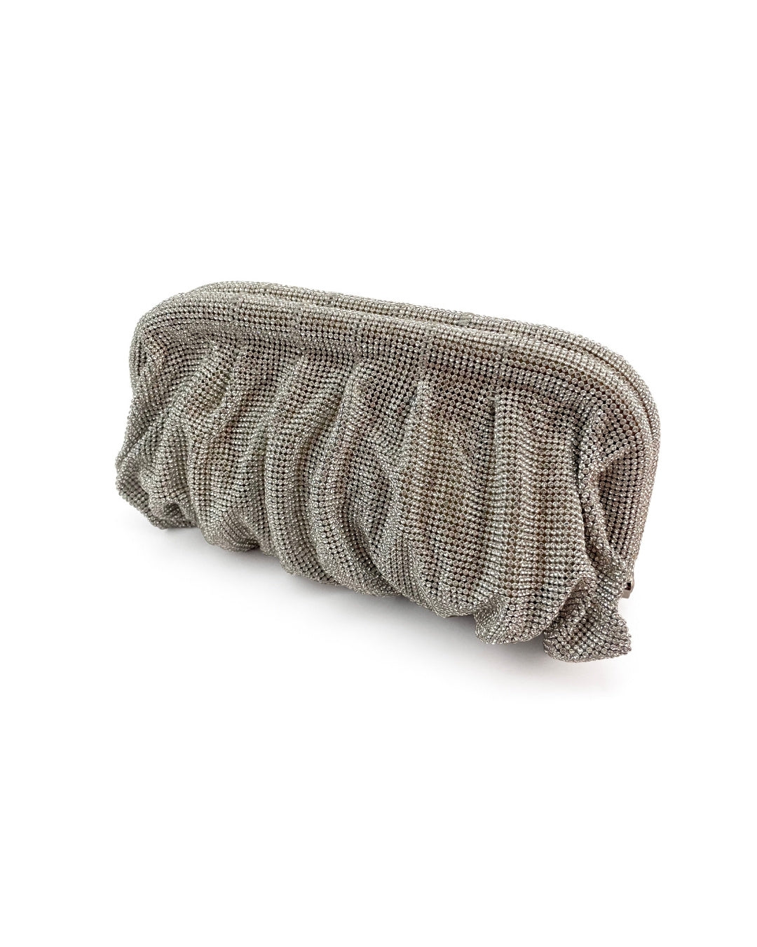 Diamante Slouch Clutch