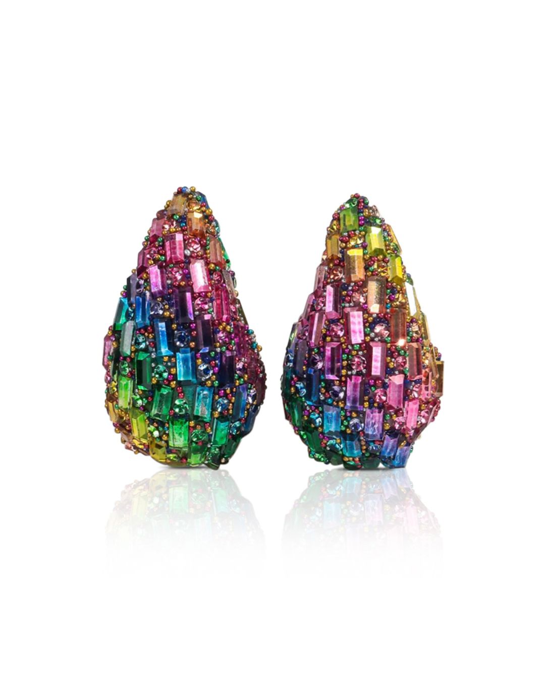 Diamante Droplet Earrings