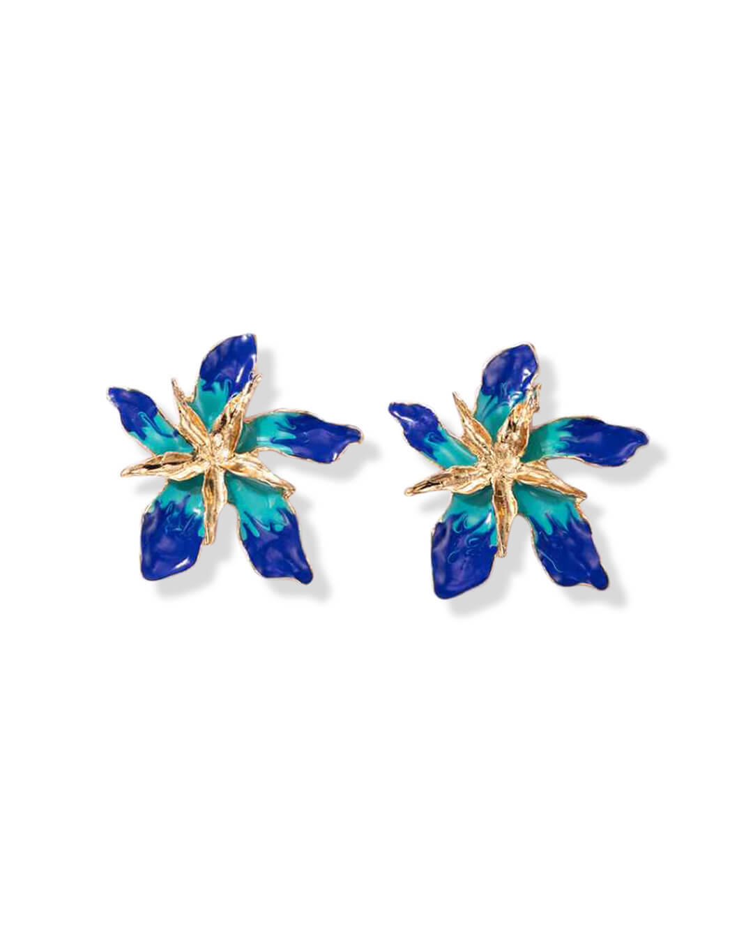 Jacinta Enamel Statement Earrings