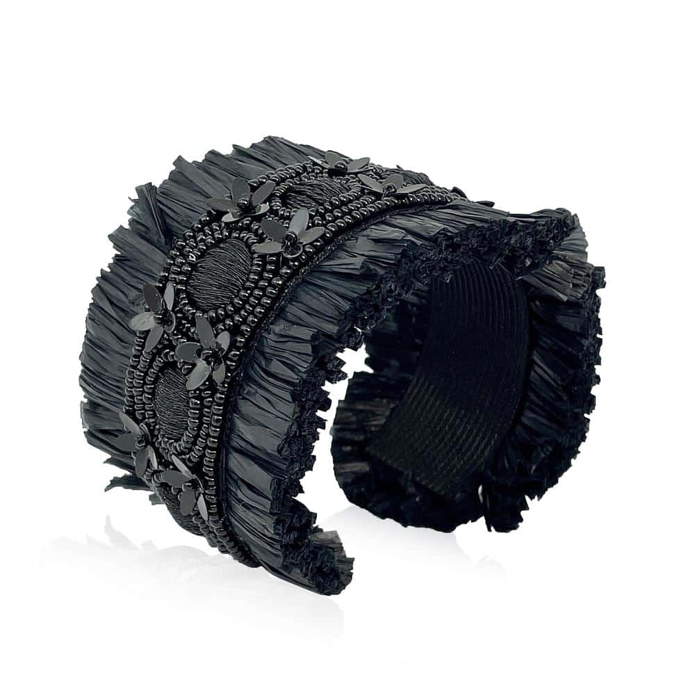 Jayne Raffia Cuff