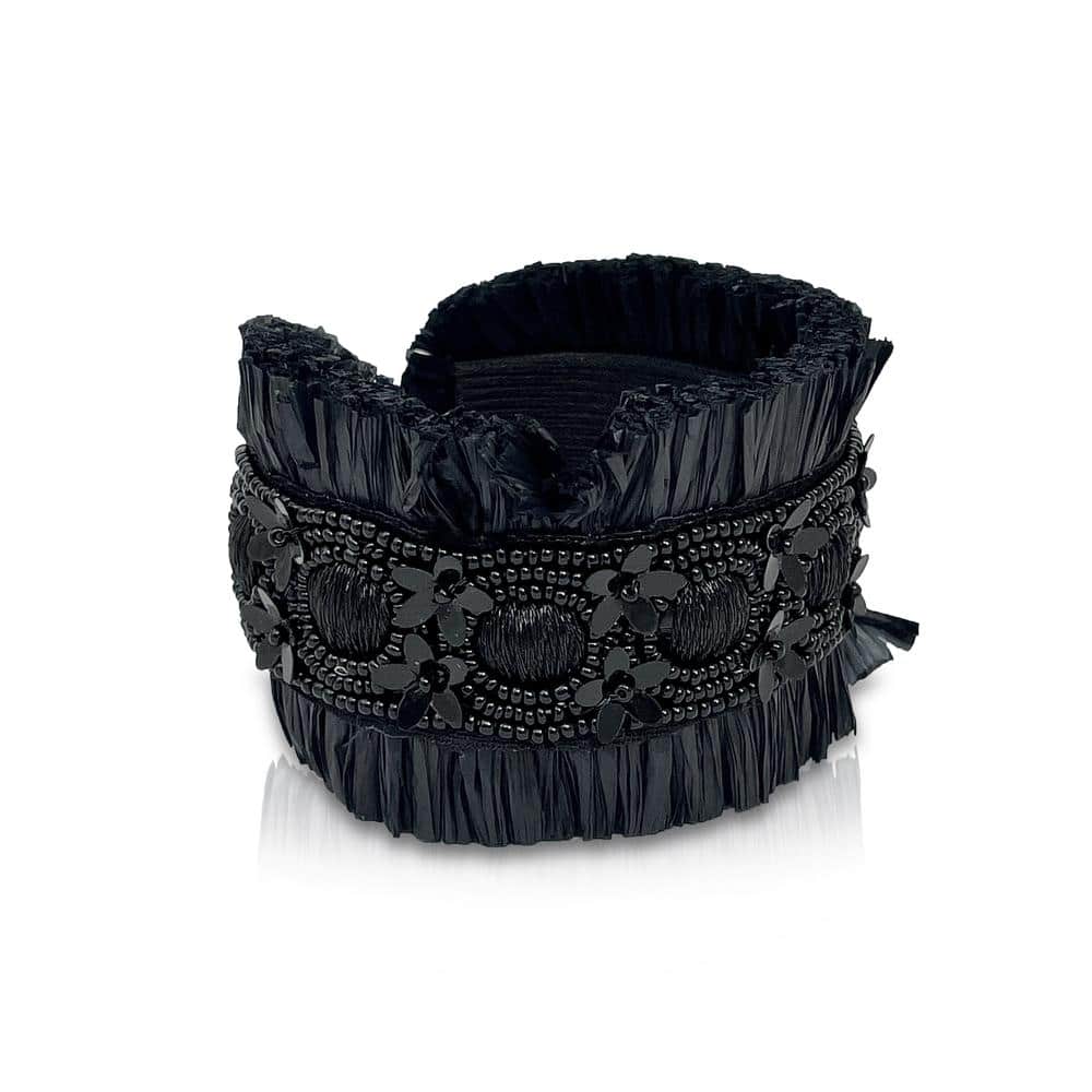 Jayne Raffia Cuff