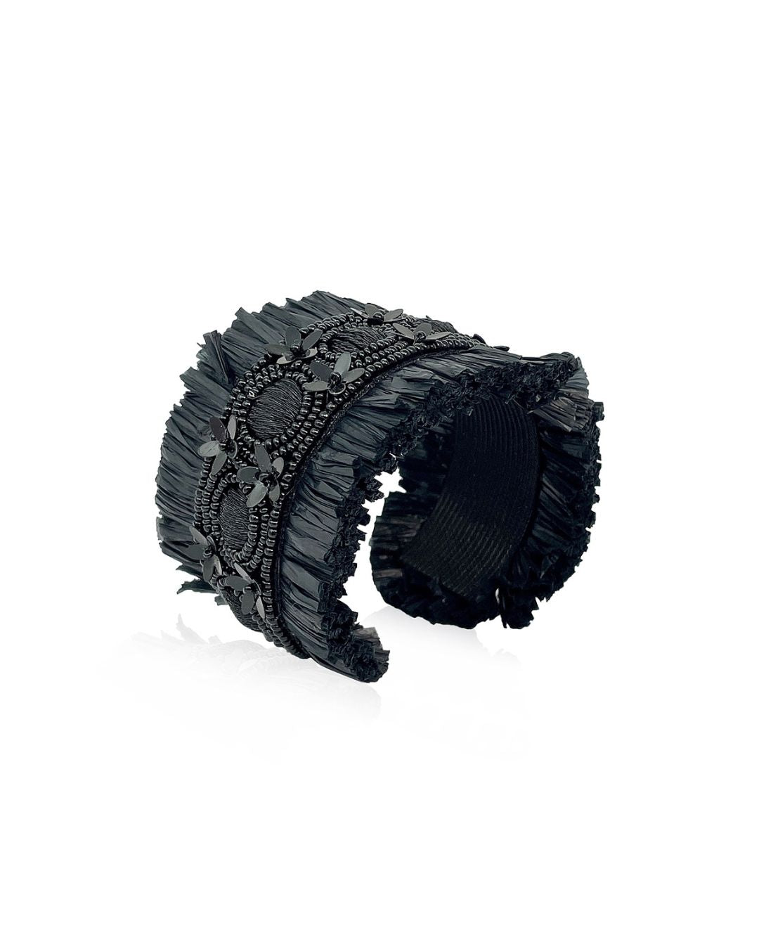 Jayne Raffia Cuff