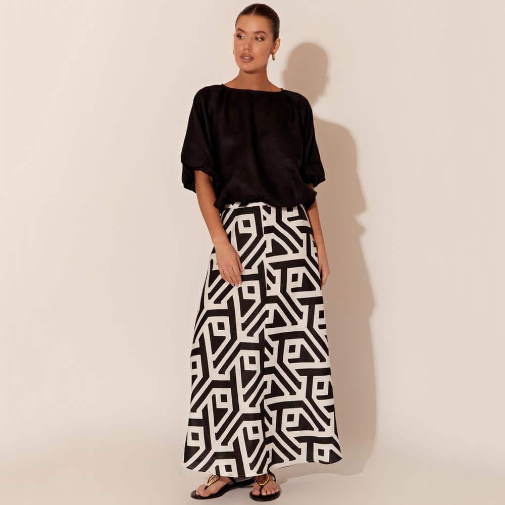 Lena Geometric Skirt