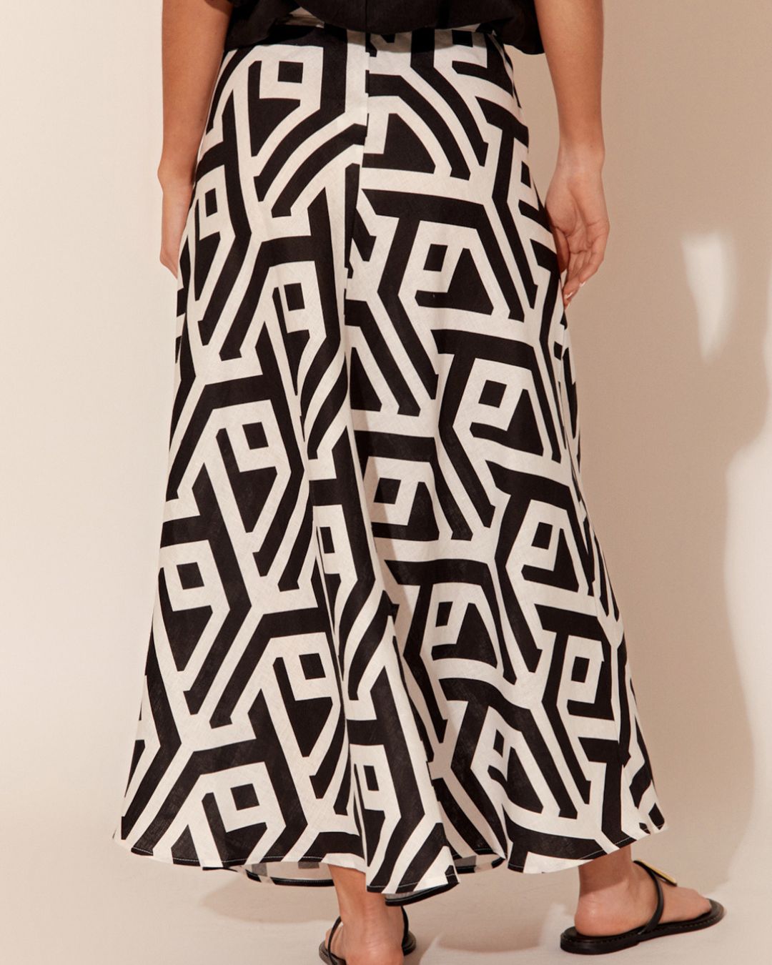 Lena Geometric Skirt