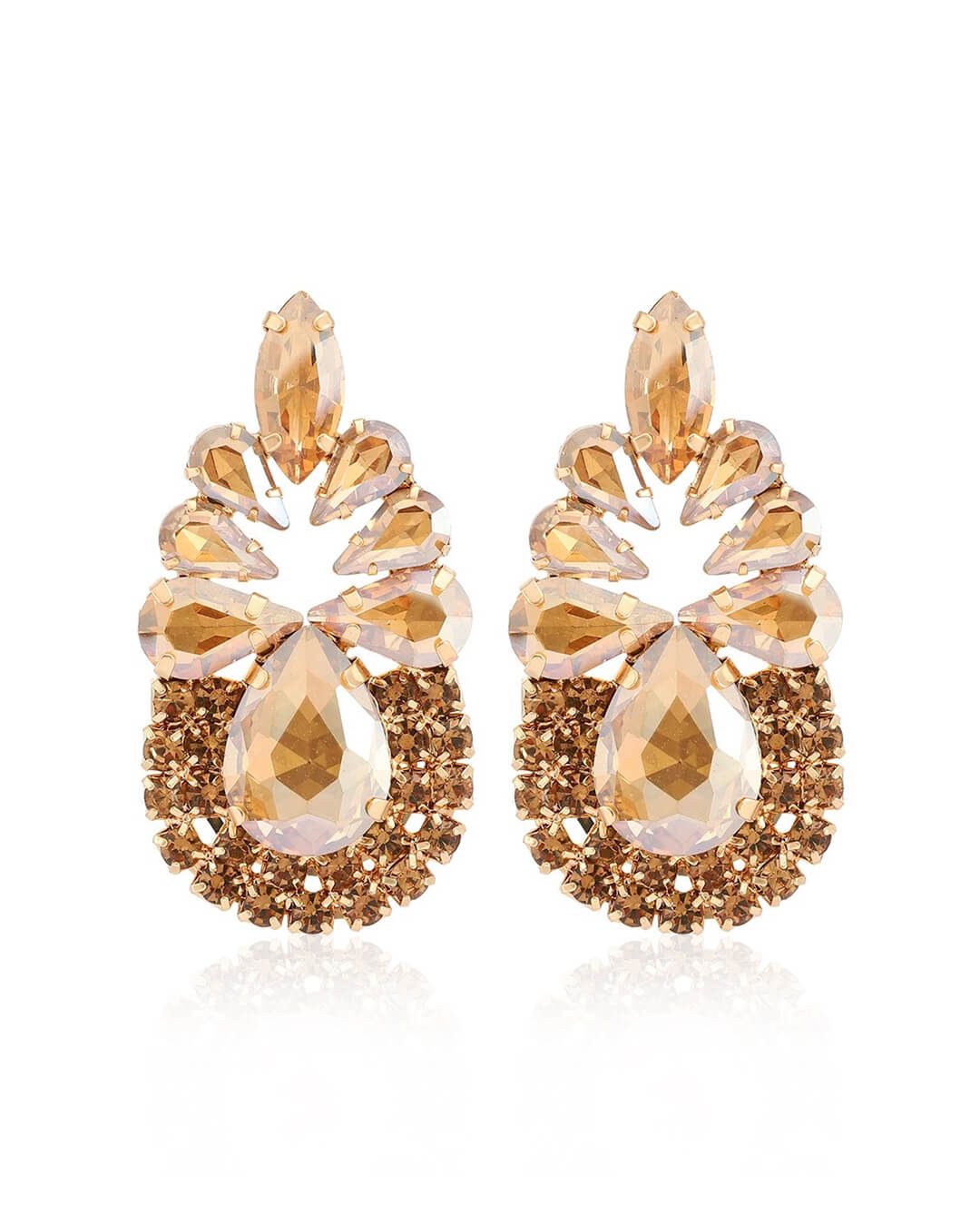 Lou Lou Rhinestone Stud Earrings