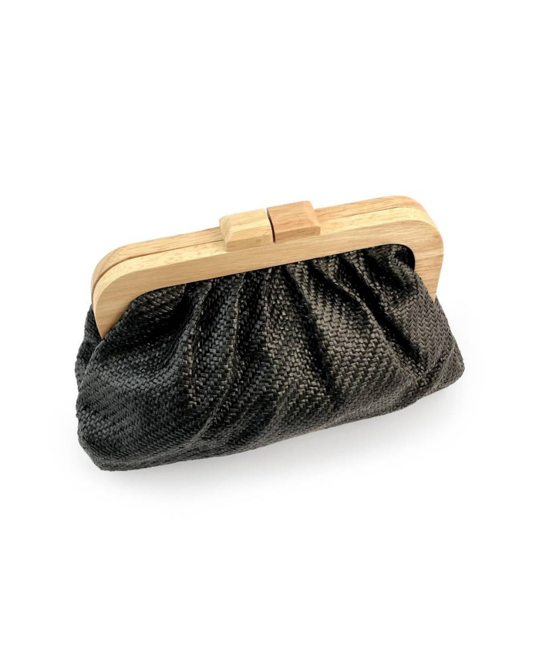 Maeve Timber Framed Clutch Bag