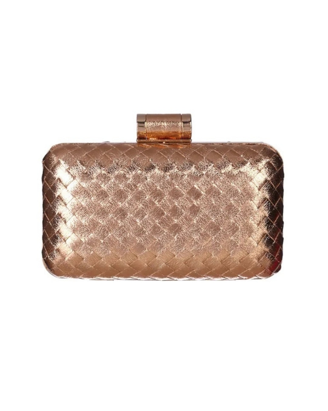 Metallic Plait Event Bag