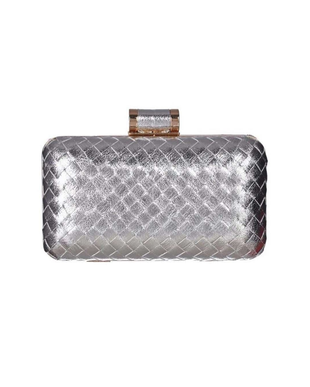 Metallic Plait Event Bag